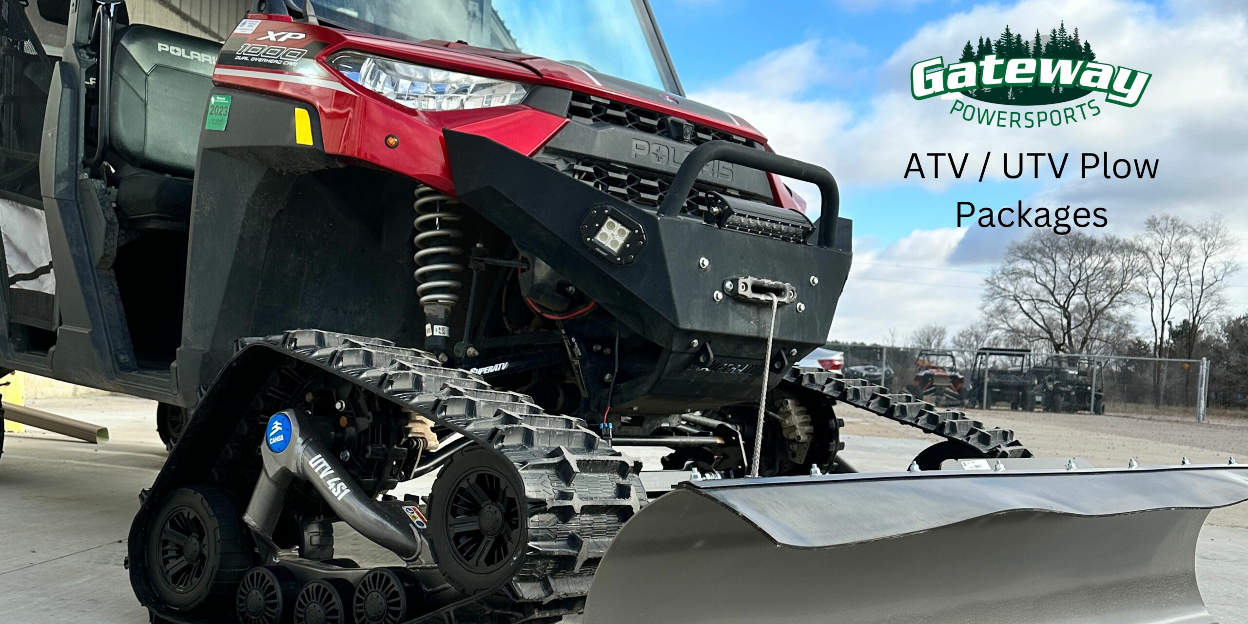 ATV & UTV Snow Plow Packages - Gateway Power Sports