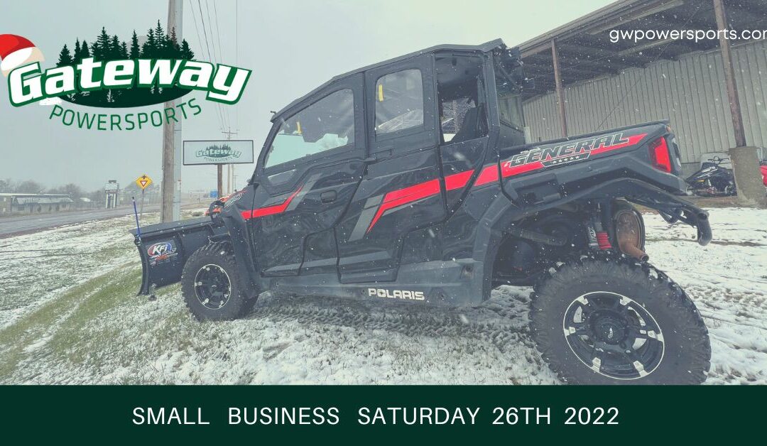 Small Business Saturday at Gateway Powersports