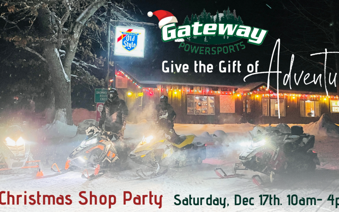 Shop Christmas Party at Gatweway Powersports
