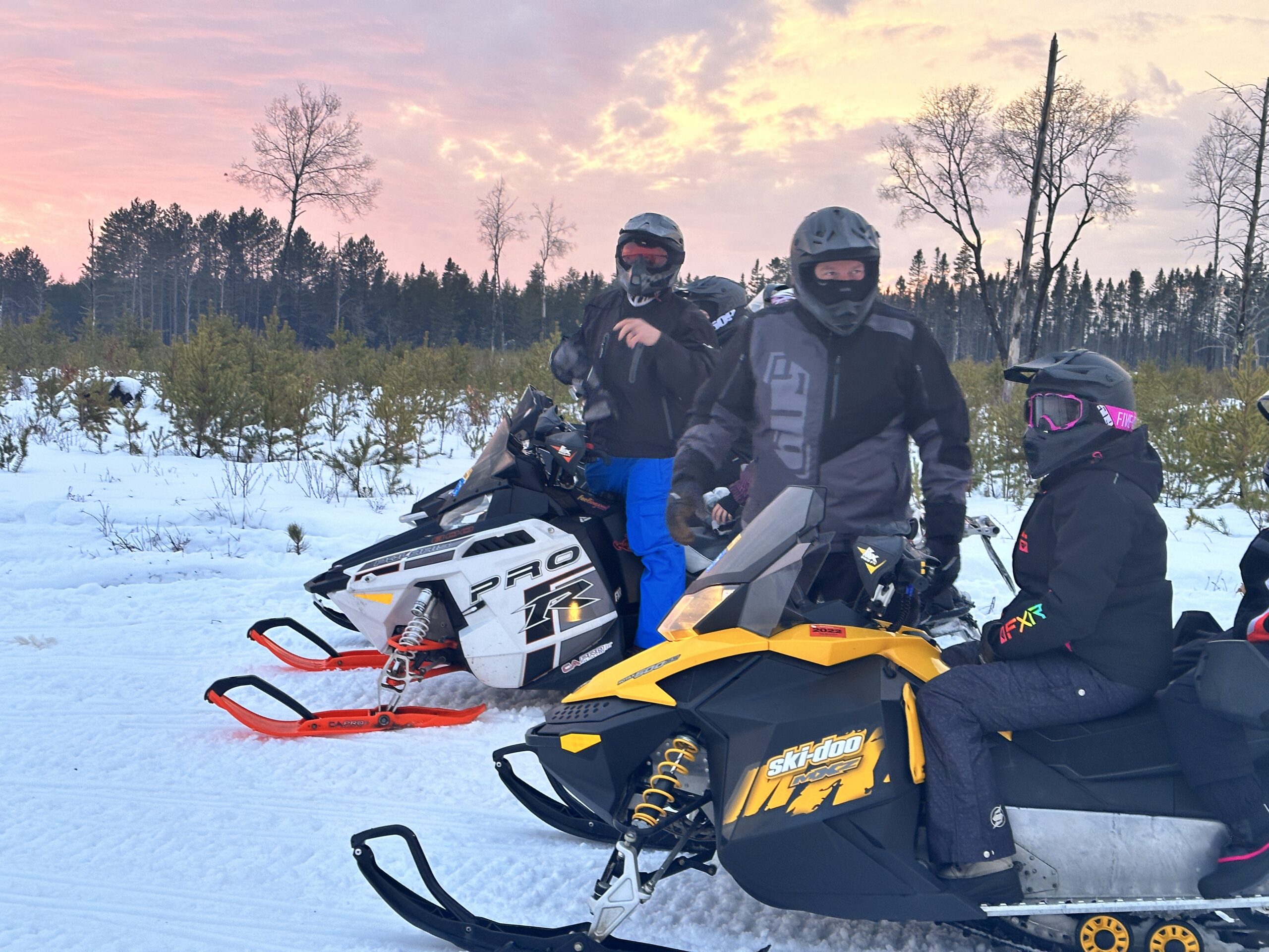 Ride Snowmobile in Sauk County Wisconsin